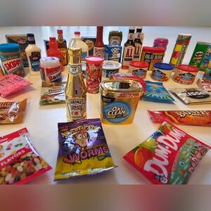 45 Piece Mini Brands Food Set